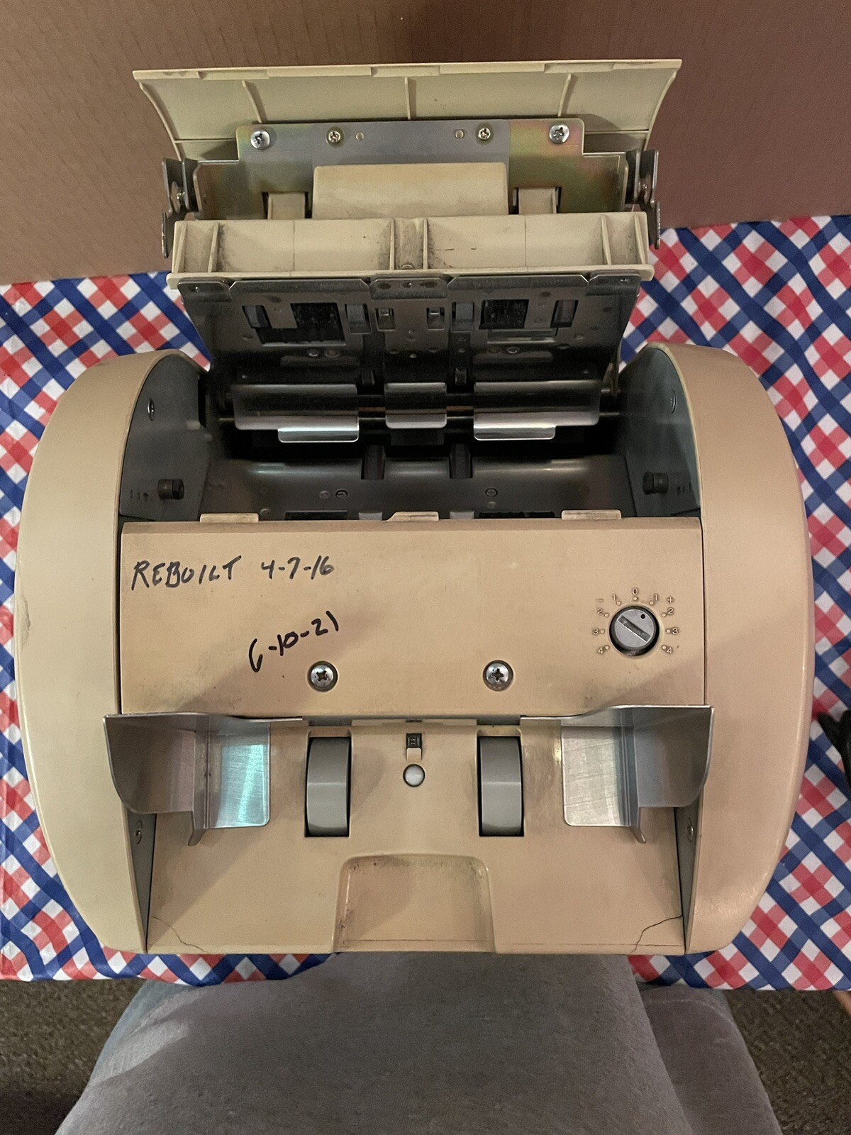 Glory GFRS80 Mixed Bill Pocket Currency Counter/Sorter/Discriminator eBay