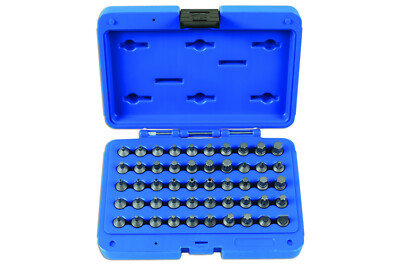 Stubby Bit Set 1/4 Drive 50pc TORX PLUS TORX SPLINE HEX FLAT (19mm)