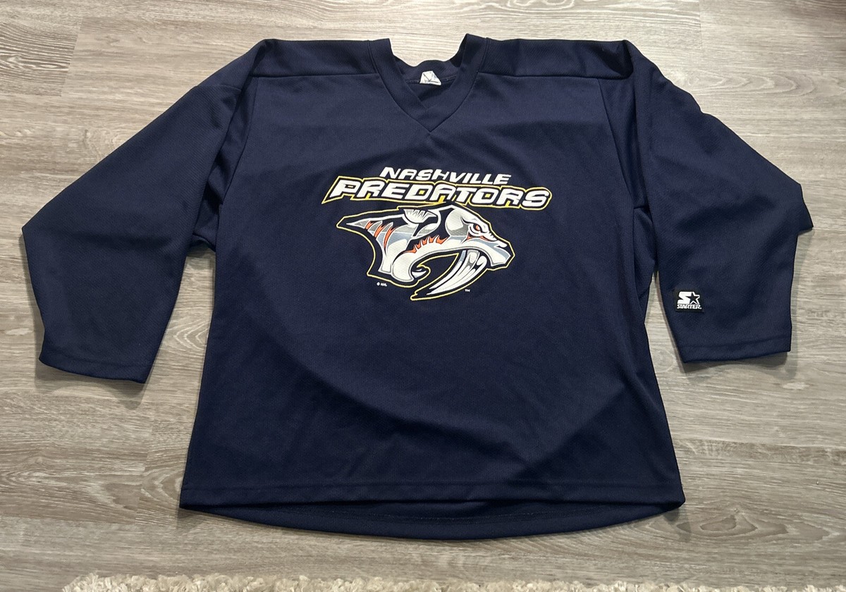 black nashville predators jersey