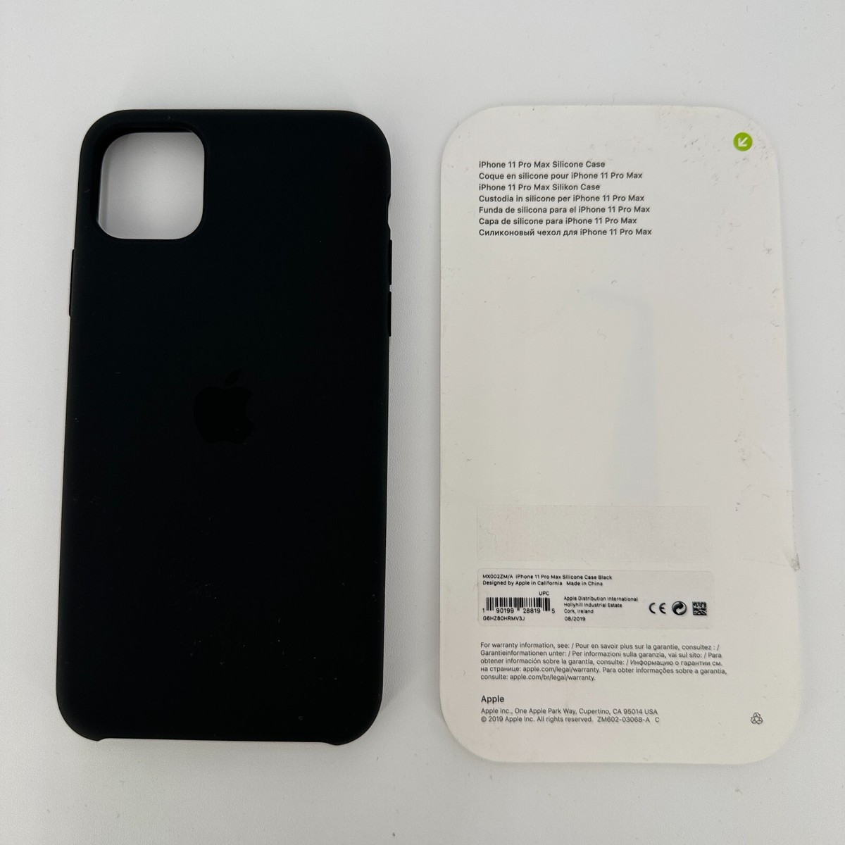 back cover iphone 11 silicone case black