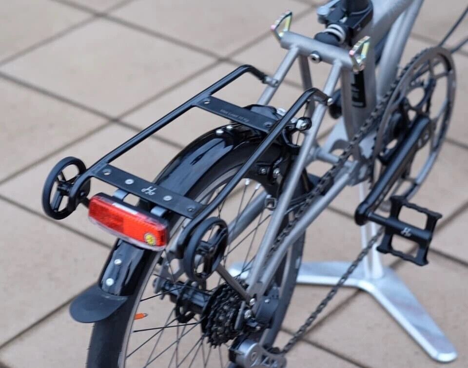 HH Titanium Rear Rack for Brompton P/T Line | eBay HH Titanium Rear Rack for Brompton P/T Line | eBay