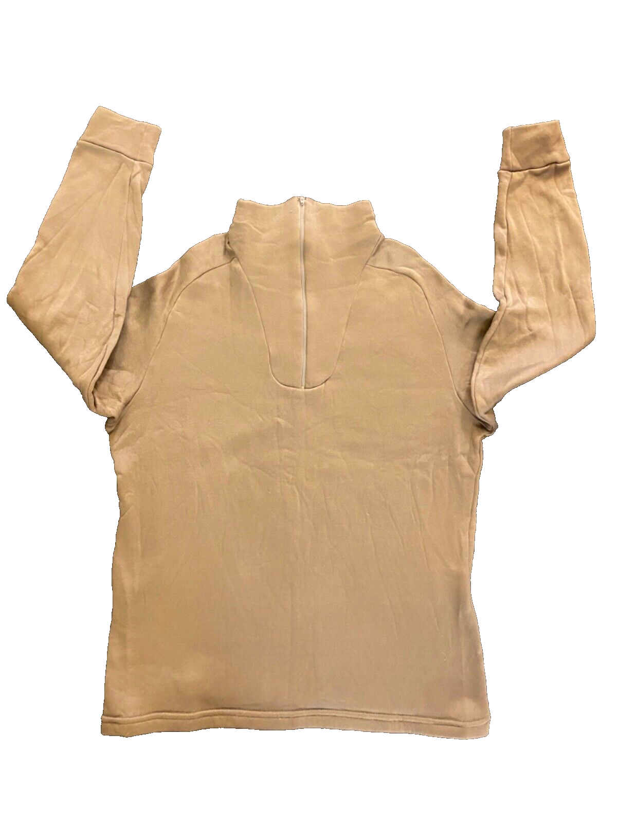 Wind Gap Knitwear Military Issue Cold Weather 1/4 Zip Undershirt Size