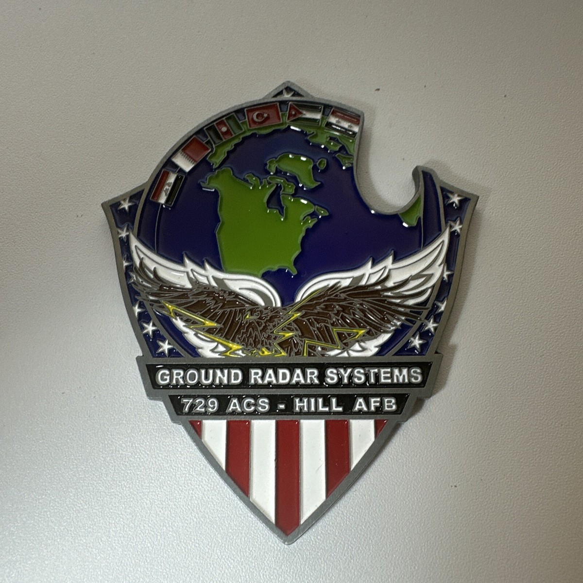 729 ACS GROUND RADAR BOTTLE OPENER COIN | eBay UK