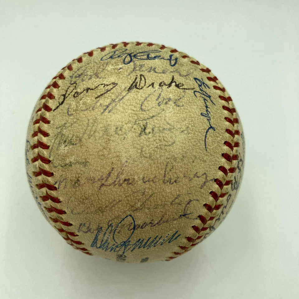 1962 New York Mets Inaugural Season Team Signed Baseball With Gil Hodges JSA COA - Image 4 of 4