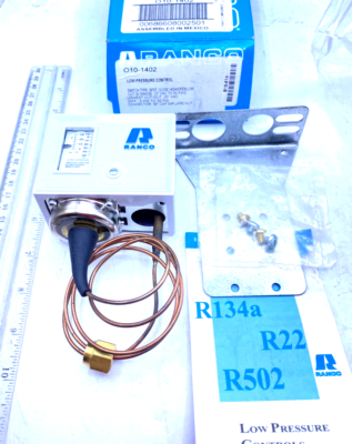 #ad #ad Ranco Low Pressure Control Switch 36quot; Cap O10 1402 NIB $100.00