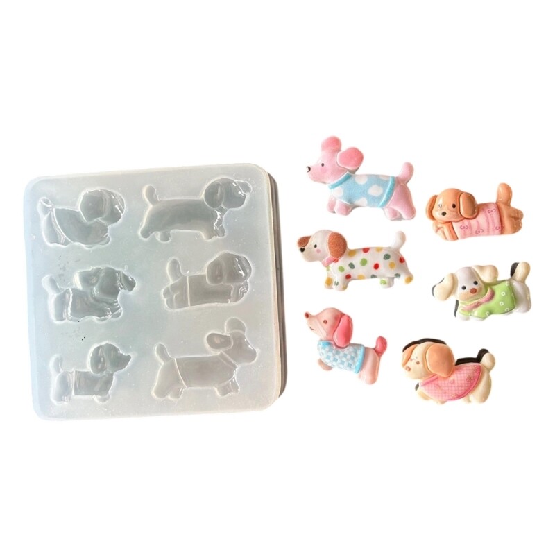 Silicone Keychain Pendant Molds for Resin Earrings DIY Crafts  