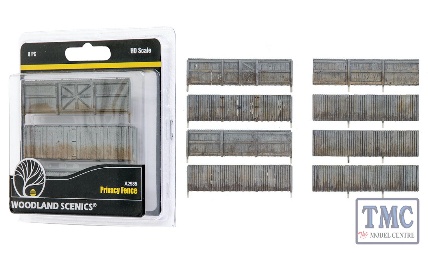 A2985 Woodland Scenics OO/HO Scale Privacy Fence
