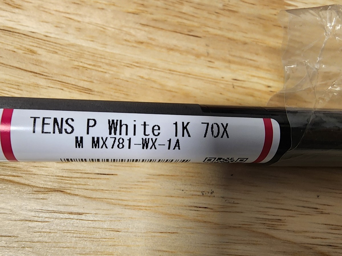 New Tour Issue Tensei Pro White 1k 70 X X-Stiff golf shaft