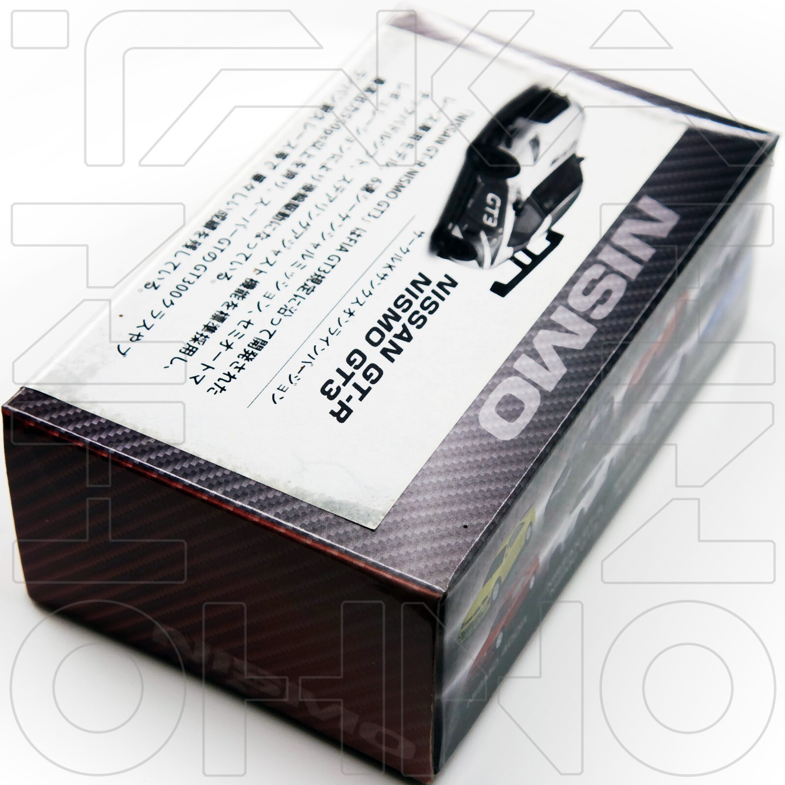 NISSAN GT-R NISMO GT3 R35 2012 KYOSHO MINICAR LOTTERY 2 1:64 WHITE