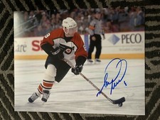 Philadelphia Flyers Mark Recchi Signed Autographed 11x14 Photo COA #3