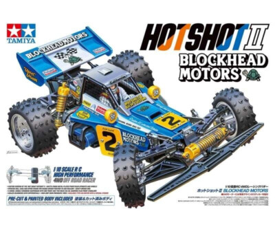 Tamiya 300058710 Hotshot II Blockhead Motors 1:10 4WD Buggy RC Car Bausatz