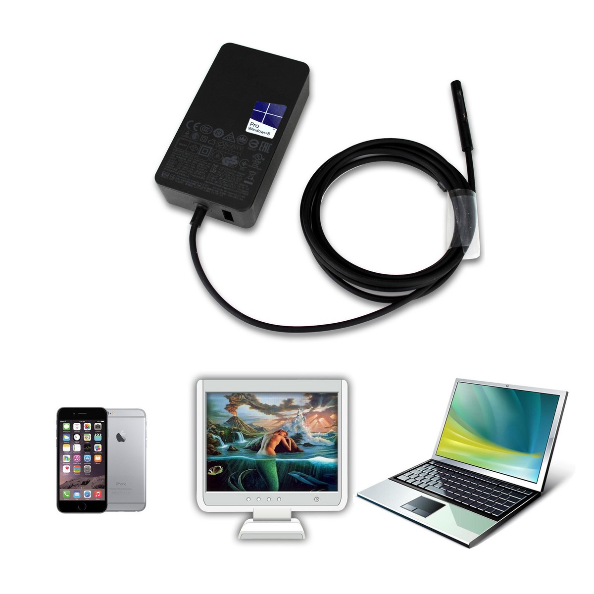 New Brand microsoft 1706 65w Surface Pro 6 7 8 9 X 1769 1736 1800