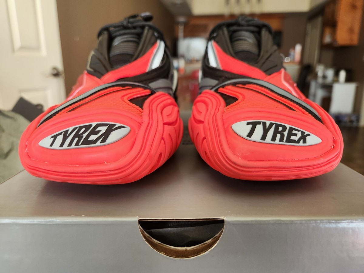 Size 7 - Balenciaga Tyrex Low Black Red W BRAND NEW OG ALL | eBay