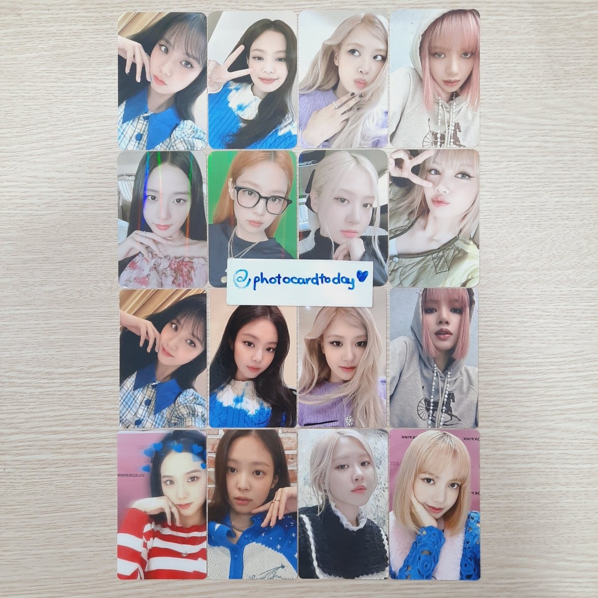 BLACKPINK トレカ BLACKPINK WEVERSE MEMBERSHIP OFFICIAL PHOTOCARD WE MBS