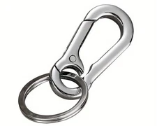 Metal Keychain Carabiner Clip Keyring 
