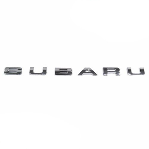 OEM 1998-2002 Subaru Forester Rear Lift Gate Emblem Nameplate Chrome ...