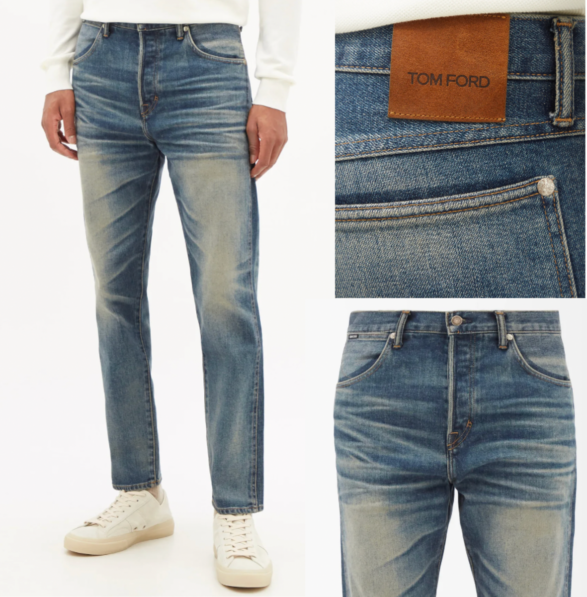 デニム・ジーパン TOM FORD DENIM COMPACT PANTS TOM FORD】【アメリカ製】【ジーパン】【ボトムス】トムフォード
