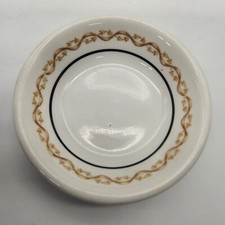 Tazón pequeño de 4 pulgadas Jackson China Restaurant Ware Butter Pat 1965 vintage