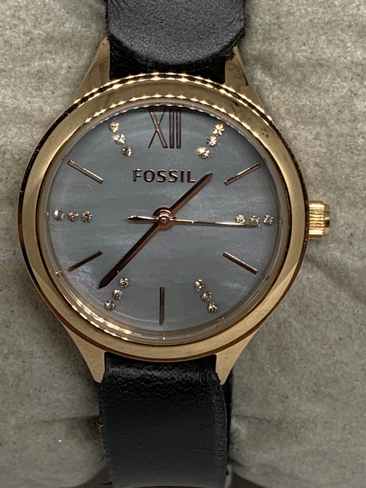 Fossil BQ3485 Suitor Mini Women's Black 
