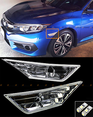 njssjd LED side marker lights for 2017-2022 H.onda Civic njssjd LED side marker lights for 2017-2022 H.onda Civic
