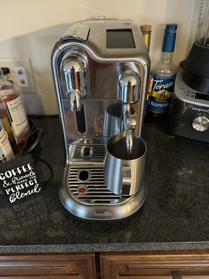 Breville Nespresso BNE800BSS Creatista Plus Espresso Machine - Silver