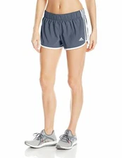 Adidas Women's M10 Running Three Inch Inseam Short, Onix