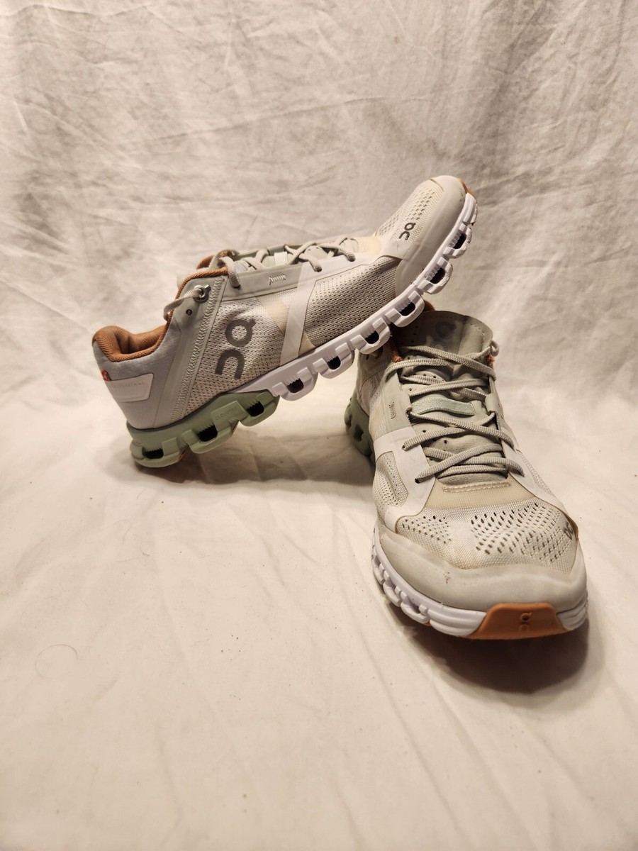 On Cloudflow Women's Running Shoe Aloe/ White Size 8.5 | eBay