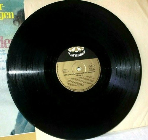 Peter Alexander Schlager-Erinnerungen Mit Peter Alexander 33RPM Vinyl LP 1973 - Imagen 7 de 8