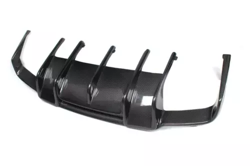 Fibra de carbono para Mercedes Benz Clase CLS W218 CLS63 parachoques trasero difusor labio - Imagen 6 de 11