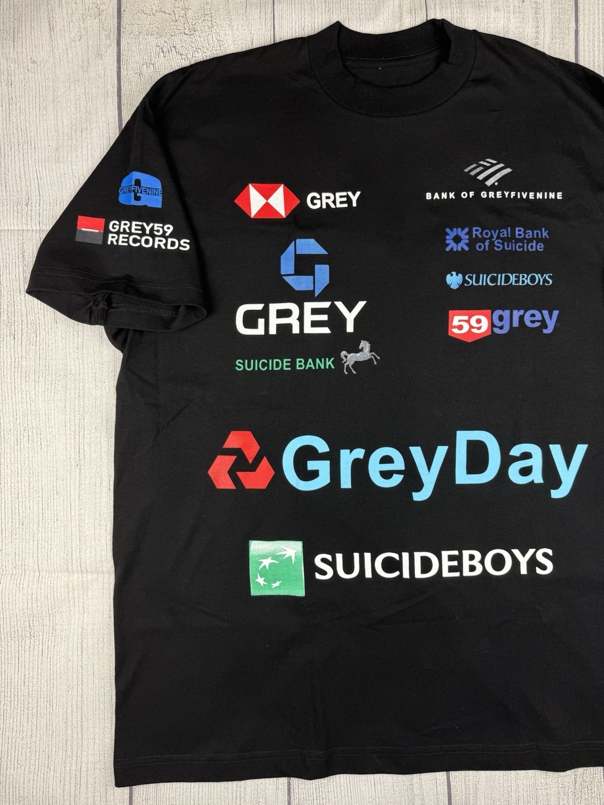 EUC! SuicideBoys G59 GreyDay Bank T-Shirt Black Sz XL