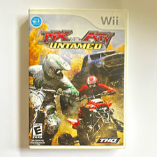 MX vs. ATV Untamed THQ Nintendo Wii Racing Game, Manual Included, E