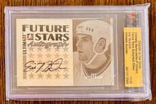 2005-06 ITG Memorabilia Eric Nystrom Auto Ultimate Autograph Rookie Wild Relic🚨