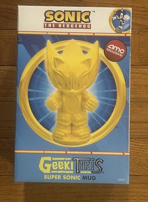 Geeki Tikis Super Sonic the Hedgehog Ceramic Mug 14 oz  BRAND NEW