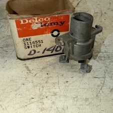 Nos Gm Oem 1116551 Ac Delco 1407 Dash Ignition Switch 1949-52 Pontiac All Cars Nos Gm Oem 1116551 Ac Delco 1407 Dash Ignition Switch 1949-52 Pontiac All Cars