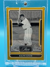 Ralph Kiner 2023 Panini Three and Two Gold /25 Pittsburgh Pirates HOF #84