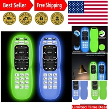 2PCS Silicone Remote Cover for DirecTV RC70/RC71, Anti-Slip & Shockproof—Glow...