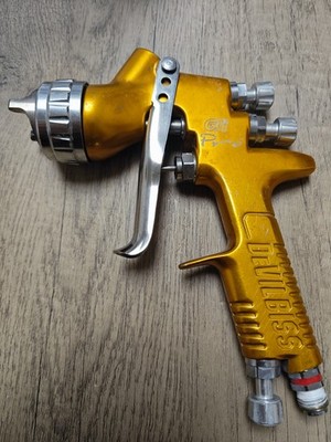Devilbiss GTI Pro 1.2 Tip TE10 Air Cap Spray Gun Used & Tested