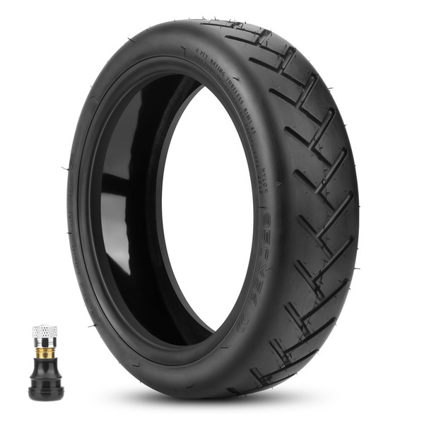 E Scooter Reifen Tubeless 10 Zoll VerschleißFest Rutschfest Xiaomi 4 250X54 1PCS-image