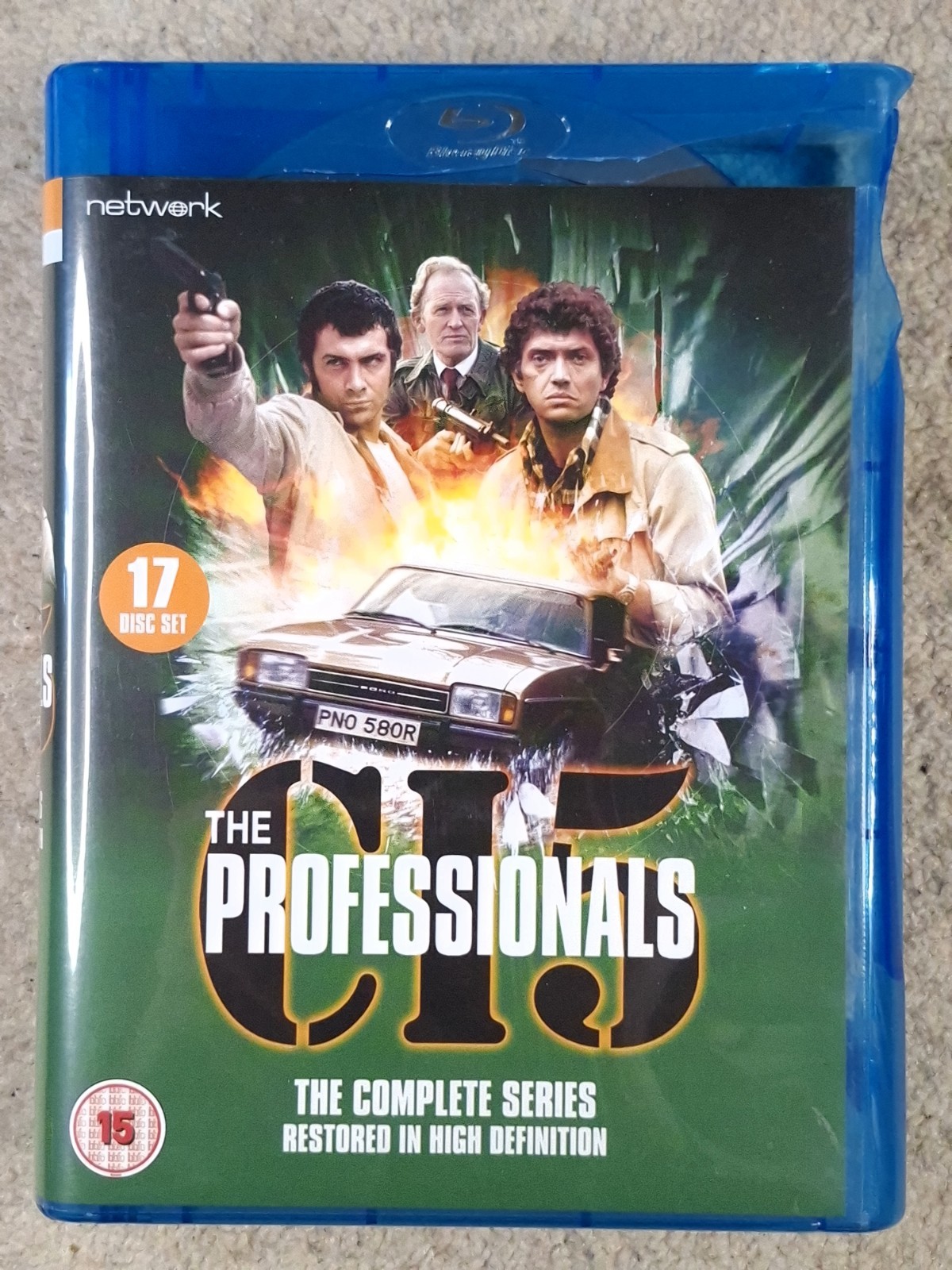 The Professionals: Complete Series (Box Set) (Blu-ray, 2020) CI5 - Damaged Case
