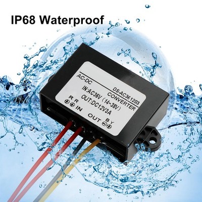 AC-DC Buck Converter Step Down Module Power Supply AC 36V to DC12V 3A 36W UE