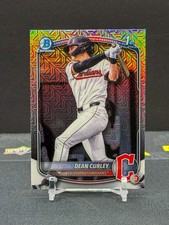 2025 Bowman Draft Chrome Mojo Refractor Dean Curley 1st Cleveland Guardians