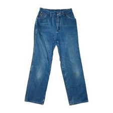 Wrangler Jeans Women's No Fault High Rise Vintage Size 12P Faded Work Western