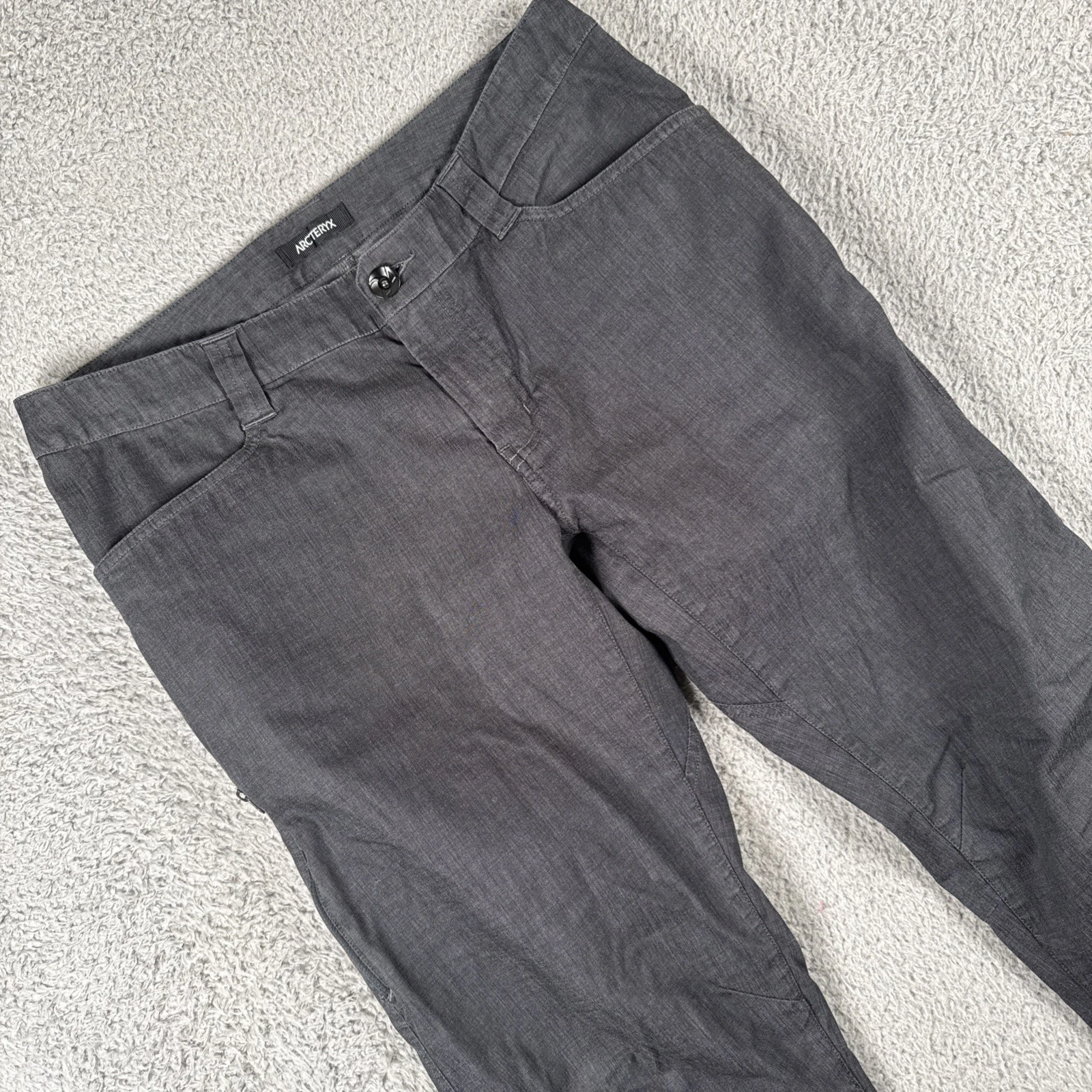 Arc'teryx A2B Commuter Pants Men's 34x30 Dark Gray Trek Hiking