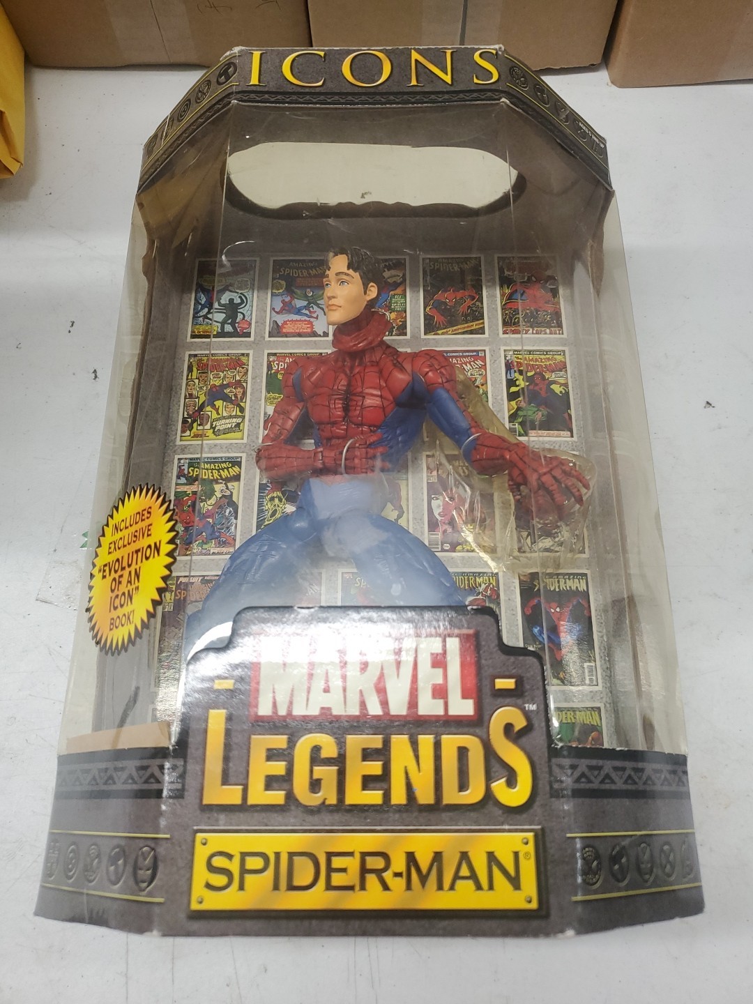 Marvel Legends ICONS Spider-Man Unmasked Action Figure 