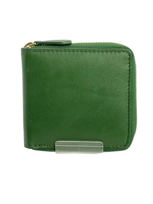 MURA Bi-fold Wallet Leather GRN Women's