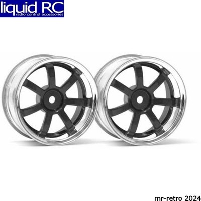 HPI 3322 Rays Gram Lights 57s-Pro chrome/Black 3mm Offset