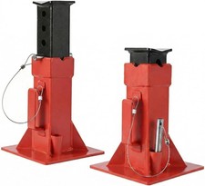 1 Pairs Heavy Duty 12 Ton Pin Lock Jack Stands Adjustable Height 11-18.5 1 Pairs Heavy Duty 12 Ton Pin Lock Jack Stands Adjustable Height 11-18.5