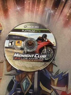 Midnight Club: Los Angeles Complete Edition Xbox 360 Disc Only