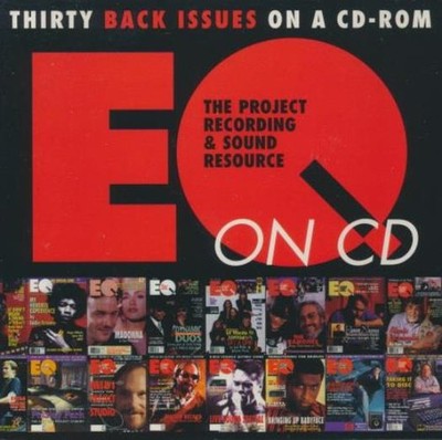 EQ On CD: Thirty Back Issues PC MAC CD-ROM music magazine recording sound mixing