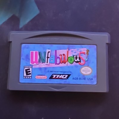 THQ Unfabulous Nintendo Game Boy Advance GBA E NTSC-U/C (US/Canada) 2006